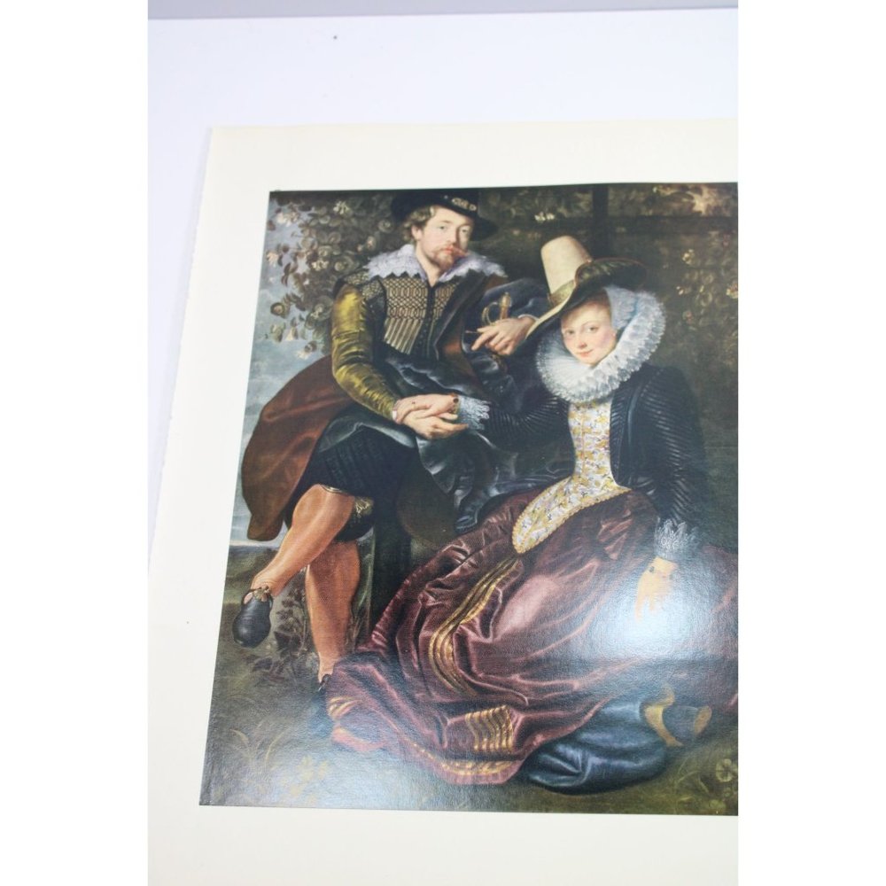 Rubens and His First Wife Print Vintage 88416